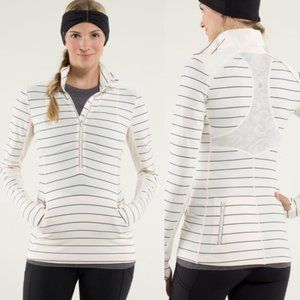 Lululemon Star Runner Pullover Slalom Stripe Angel Wing / Angel Wing size 12